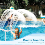 Joaga juga Basseini purskkaev Reguleeritav Kahekordne Pihusti Purskkaev Basseini Kaunistus Basseini Tarvikud