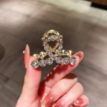 Sulamist Ristkividega V&auml;ike Juukseklamber Naistele T&uuml;drukutele Hobusesaba Peaehe Suvine Elegantne S&auml;rav Juukseklambrid Juuksen&otilde;elad K&uuml;lgkinnitused