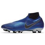 Nike Phantom Vision Elite DF FG Racer Blue Meeste Jalgpalliketsid Metallik-H&otilde;be-Must-Volt AO3262-400 42