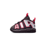 Nike Air More Uptempo TD Keskmine tuhk Sireenpunane Valge Beebi tossud Must DH9722-200 26