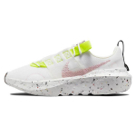 Nike Crater Impact Valge Roosa Glasuur Naiste Tennised Volt Summit-White CW2386-102 35.5