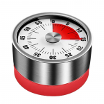 Mehaaniline k&auml;siraamat Digitaalne taimer Magnetiline k&ouml;&ouml;gitaimer Toiduvalmistamise &otilde;pe Fitness Taimerdus &Auml;ratuskell Vidin K&ouml;&ouml;gitarvikud punane