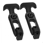 2 Pieces T Handle Hasp Draw Latch latches Sturdy Easy to Assemble Rubber Flexible with Screws must