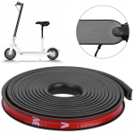 Waterproof Anti collision Rubber Protection Cover Strip for Xiaomi Electric Scooter(Red) Black