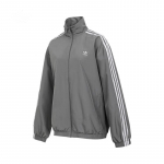 Adidas Originals &uuml;legabariidiline dressipluus p&uuml;stkraega ja triipudega Naiste jakk Hall JD3394 L