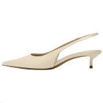 Zara Pu Elegantne Avatud Seljaga Kassikanna Stiletto K&otilde;rged Kontsad 5Cm Naiste k&otilde;rged kontsad Helebeež 12240510002 39