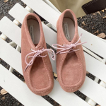 Moodsad Retro Slip-On Mokassiinid 2025 Disaineri Uued Pehmed Lamedad Veisenahast Suede Mokassiinid Trend Mugavad Mitmek&uuml;lgsed Paeladega Naiste Lamedad Kingad 35