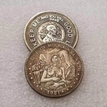 1 tk 1881 R&auml;ndaja v&auml;liskaubanduse m&auml;lestusm&uuml;nt M&uuml;ndi l&auml;bim&otilde;&otilde;t 38MM One Size