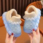 Laste puuvillased kingad talveks soojaks pluss sametist paksendatud pu-nahast veekindlad pehme p&otilde;hjaga libisemiskindlad multifilmi j&auml;nkujalatsid poistele ja t&uuml;drukutele 22-35 34-35 taevasinine v&auml;rv