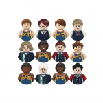 Linnategelased Tegevusfiguurid Ehituskivid Politseinik &Otilde;petaja Tulet&otilde;rjuja Amet Minikujukesed Nukud Tellised Komplekt Lastele M&auml;nguasjad