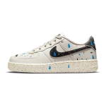 Nike Air Force 1 LV8 3 GS V&auml;rvipritsmetega - Hele kondivalge Laste tossud Valge purjekas Must DJ2598-001 35.5 white