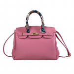 Lukuga k&auml;ekott Mood Litsi mustriga &Uuml;he &otilde;laga KTY 30cm*15cm*24cm roosa