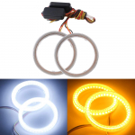 YongMing Kalmaari R&otilde;ngas LED Esituli 80MM 4014 102 Rida Kahepoolse Teibiga Kate Valge 80MM valge