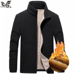 Suures suuruses M ~9xl Talve kapuutsid Meeste Soojad Paks Villane Sviitrid Meeste V&auml;lisr&otilde;ivad Tactical Soft Shell fliis jakid Mantlid 9XL must