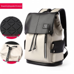 Meeste Trendikas Nahast Reisi S&uuml;learvuti Seljakott - Suure Mahutavusega, Kooli ja &Auml;rikasutuseks