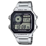 Casio - Meeste kvartsikell metallkorpuse ja roostevabast terasest rihmaga AE-1200WHD-1A must