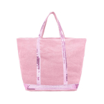 Vanessa Bruno 0pve31 V40413 480 Cabas Moyen Sequin Keskmine kott 0PVE31 V40413 480 white