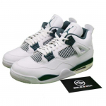 Air Jordan 4 valge Oks&uuml;deeritud Roheline Neutraalne Hall Meeste FQ8138-103 EU 44 valge