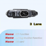 3/4-kanaliline autosisene WIFI/GPS-i pardakaamera, HD 360-kraadine panoraamvideo salvestus, 24-tunnine parkimisj&auml;lgimine, Autotarvikud 【A1】3 Lens must