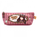 Trousse d'&eacute;colier - Gorjuss - Just one second - Saumon - 22.3x8.8x5.7 cm - Fille roosa
