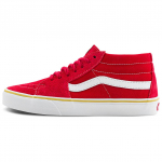 Vans SK8 MID Top Rula Kingad Unisex Punased Valged Tossud VN000BWEJV6 36.5 punane