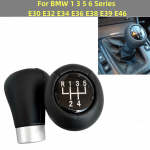 Auto nahast manuaalk&auml;igukasti nupp BMW 1 3 5 6 seeria E30 E32 E34 E36 E38 E39 E46 E53 E60 E63 E83 E84 E87 E90 E91 E92 F30 jaoks 6 Speed