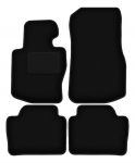 Dywaniki samochodowe welurowe czarne do: BMW 4 F36 coupe/cabrio xdrive (2014-2021)