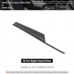 For BMW X1 E84 Made of Alcantara Dashboard Panel trument Trims Strips Performance Stickers Car Interior Tuning Accessories Red Blue RHD