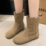 Fliisist Birkenstockid nahast l&uuml;hikesed saapad naiste uued retro termilised Birkenstockid l&uuml;hikesed lumesaapad 35 khaki