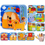 Beebim&auml;nguasi Pehme 3D-riidest raamat Esimene raamat Montessori Imiku Varajane v&auml;rvide kognitiivne &otilde;ppem&auml;nguasi P&otilde;hiliste eluoskuste &otilde;ppimise m&auml;nguasjad