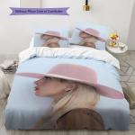 lady gaga Muster Voodipesu Tekikott Komplekt Tekikott Padjap&uuml;&uuml;r Kodu Kaunistus S&uuml;nnip&auml;evakingitus (1 * tekikott + 2 * padjap&uuml;&uuml;ri, ilma s&uuml;damikuta) 135x200cm