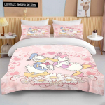 Disney Donald Daisy Part Prinditud Pehme Voodipesu Kollektsioon Multikas Tekikott Tekk Padjap&uuml;&uuml;r Poisid T&uuml;drukud Lapsed T&auml;iskasvanud Kuningas Kingitus EU single(135x200cm)