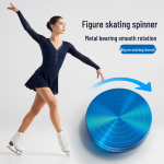 Spinneri iluuisutamise treeningketas balleti, tantsu, v&otilde;imlemise ja keerlemise jaoks Mini Red Spinner (8*2.3cm) Aluminum