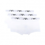 Emporio Armani SS22 Logoga V&ouml;&ouml;kohaga Bokserid 3-pakk Meeste aluspesu Valge 111357-CC715-16510 M