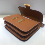K&auml;sitsi valmistatud v&auml;ike ruudukujuline kott, nahast peopesamustriga pandlaga Kangkang kott, veisenahast vabaaja mood, mitmek&uuml;lgne &uuml;hes &otilde;las kandev crossbody lennusaatja kott 19x5x15cm pruun