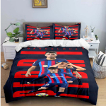 Hispaania Mood Jalgpallit&auml;ht P-Pedri Prindiga Voodipesukomplektid Vooditarvete Komplekt Tekikomplekt Teismelised T&uuml;drukud Kaksik &Uuml;ksik Laps Kingitus EU Single(135*200cm)3pcs