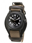 Varg Watch Company COUSSIN COAL MIL K&auml;ekell GUIDI ROSELLINI Nahast & Alusega, Pruun, CO-L-007-09BK
