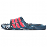 Adidas DURAMO Slip Resistant Abrasion Resistant Slide Slippers Unisex Asphalt Gray Red Black AQ5257 38