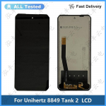 LCD-ekraani ja digiteerija t&auml;ielik koostis Unihertz 8849 Tank 2 jaoks