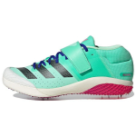 Adidas Adizero Javelin Fabric Slip Resistant, Abrasion Resistant, Lightweight Low top Running Shoes Unisex Green Black GV9070 41⅓