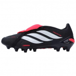 Adidas PREDATOR LEAGUE AG Artificial Ground Abrasion Resistant Soccer Shoes Unisex Black White Pink JR7900 42