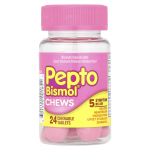 Pepto Bismol, Pepto Bismol&reg; n&auml;rimiskommid, 24 n&auml;rimistabletti