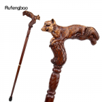 Rebaspruun Puidust Moodne K&auml;imiskepid Dekoratiivne Vampiiri Cosplay Peo Puidust K&auml;imiskepid Halloween Nui Pulk Karikas 93cm
