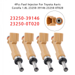 4 tk K&uuml;tusepihusti Toyota Auris Corolla 1.8L jaoks 23250-39146 23250-0T020