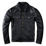 Kevadine teksadest ehtsast nahast jope Klassikaline &otilde;huke veisenahast n&ouml;&ouml;biga mantel, suures suuruses meeste moes nahkriided Size S 49-54kgs