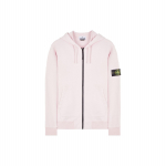 Stone Island Ss24 Kevad S&uuml;gis Klassikaline Logo T&otilde;mblukuga Kapuutsiga Pikkade Varrukate Dressipluus Unisex Dressipluus Heleroosa 801564251-V0080 XL