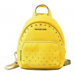 Michael Kors Mk Erin V&auml;ike N&otilde;elakestega Krokodillimustriga Nahast Seljakott Naiste Seljakotid Kollane 35T0GERB1L-CITRUS Basic Set (Bag+Dust Bag)