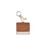 Michael Kors Mk Jet Set Monogramm Logoga V&otilde;tmehoidja Ripats Bluetooth-&uuml;hilduv Kaetud L&otilde;uend Airpodsi Kogu Naiste aksessuaarid 35F0GTVL0B-VANILLA Brown, Ecru, Multicolor
