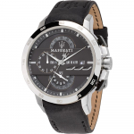 Maserati Maserati Ingegno Must Must Nahk Meeste Kvarts R8871619004 must