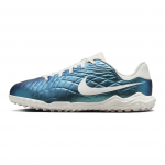 Nike Tiempo Legend 10 Academy TF GS Laste kunstmuruklubijalgpalli jalatsid Tume aatomisinine Purjekollane FN5927-300 35